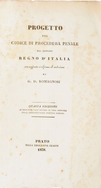 Lotto di quantit - Varia miscellanea VARIE Porta, Poesie scelte, Milano, Ferrario, 1837 Boccaccio, Ameto, Parma, Amoretti , 1802 Seneca, Trattato sopra la vita felice, Venezia, Santini, 1783 Ariosto, Orlando furioso, Milano, Treves, 1886 illustrato da Dor Virgilio Marone, Bucoliche, Genova, Giossi, 1810 Romagnosi, Progetto del codice di procedura penale, Prato, Guasti, 1858 Forcella, Spectacula, ossia Caroselli, Tornei..., Milano, Kantorowicz, 1896  - Asta Libri Antichi - Associazione Nazionale - Case d'Asta italiane