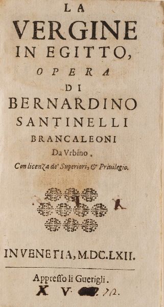 Francesco Loredano Ladamo... Venezia 1640  - Asta Libri Antichi - Associazione Nazionale - Case d'Asta italiane