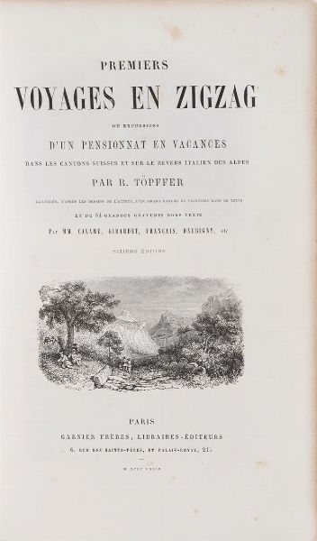 Gavarni Masques et visages, Paris Calmann Lvy, Parigi secolo XIX.  - Asta Libri Antichi - Associazione Nazionale - Case d'Asta italiane