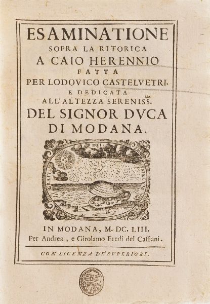 Lotto di libri La vita dellillustre signor Giacomo Ragazzoni conte di s. Odorico, Venezia 1610  - Asta Libri Antichi - Associazione Nazionale - Case d'Asta italiane