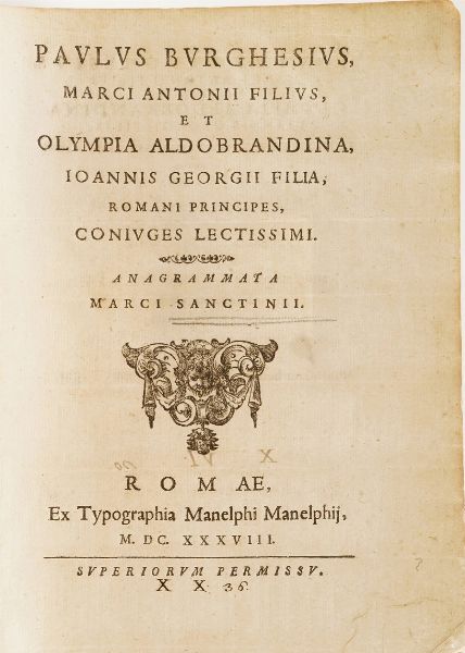 Francesco Cionacci Storia della beata Umiliana De Cerchi... Firenze 1682  - Asta Libri Antichi - Associazione Nazionale - Case d'Asta italiane