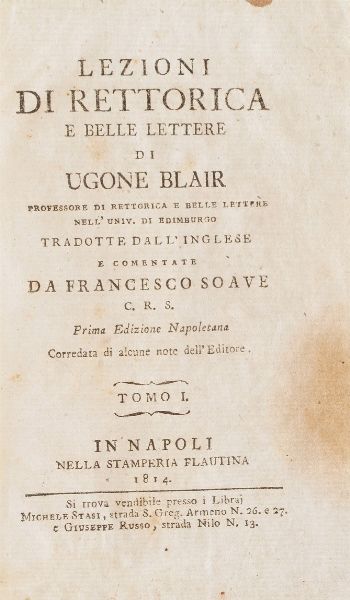 Lorenzo De Medici Poesie del Magnifico, Bergamo, Lancellotti, 1763  - Asta Libri Antichi - Associazione Nazionale - Case d'Asta italiane