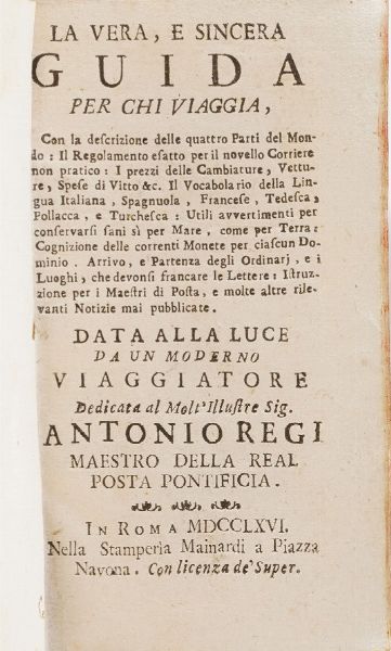 Storia e relazioni raccolta di 24 volumetti, riguardanti la storia dell'anno di riferimento... Amsterdam, (Ma Venezia). Francesco Pitteri, sec. XVIII  - Asta Libri Antichi - Associazione Nazionale - Case d'Asta italiane