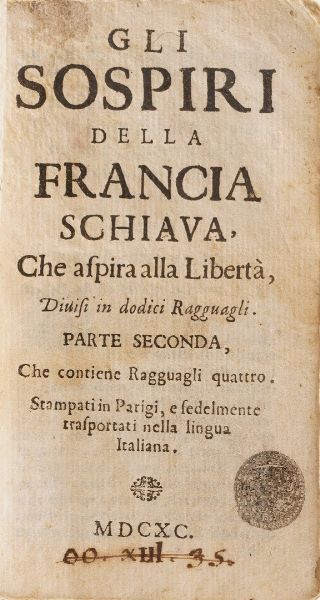 Raccolta di volumi miscellanei del XVII sec.(Con ex libris silografico)  - Asta Libri Antichi - Associazione Nazionale - Case d'Asta italiane