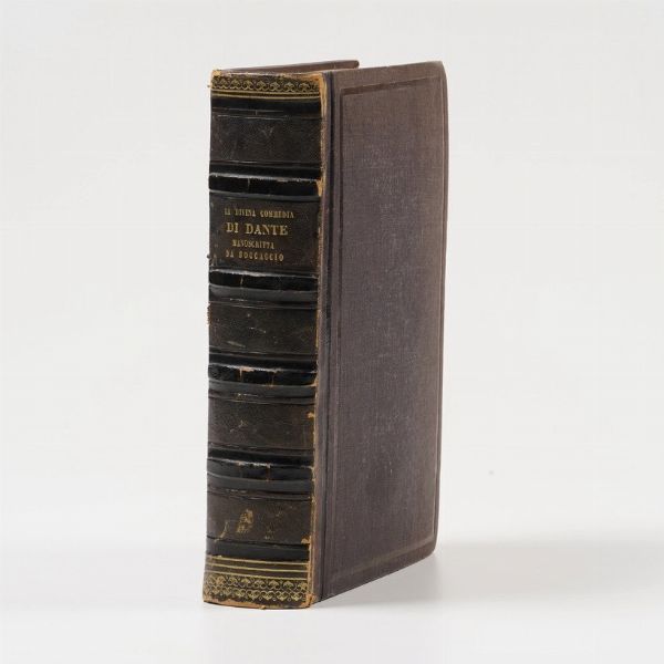 Alighieri Dante Divina Commedia manoscritta da Boccaccio... Roveta 1820  - Asta Libri Antichi - Associazione Nazionale - Case d'Asta italiane