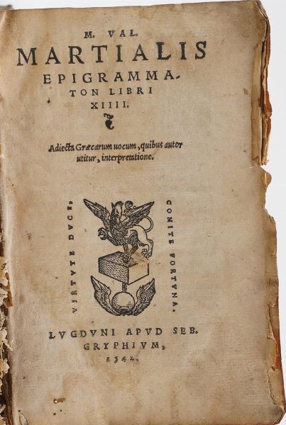 Sebastiano Serlio De Architectura libri quinque... Venezia, Francesco de Francischi senese e Giovanni Chriger, 1569  - Asta Libri Antichi - Associazione Nazionale - Case d'Asta italiane