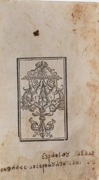 Sebastiano Serlio De Architectura libri quinque... Venezia, Francesco de Francischi senese e Giovanni Chriger, 1569  - Asta Libri Antichi - Associazione Nazionale - Case d'Asta italiane