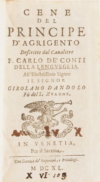 Torquato Tasso Le Belle Giornate Del Mondo Creato... Venezia, 1609  - Asta Libri Antichi - Associazione Nazionale - Case d'Asta italiane