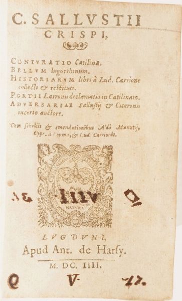 Torquato Tasso Le Belle Giornate Del Mondo Creato... Venezia, 1609  - Asta Libri Antichi - Associazione Nazionale - Case d'Asta italiane