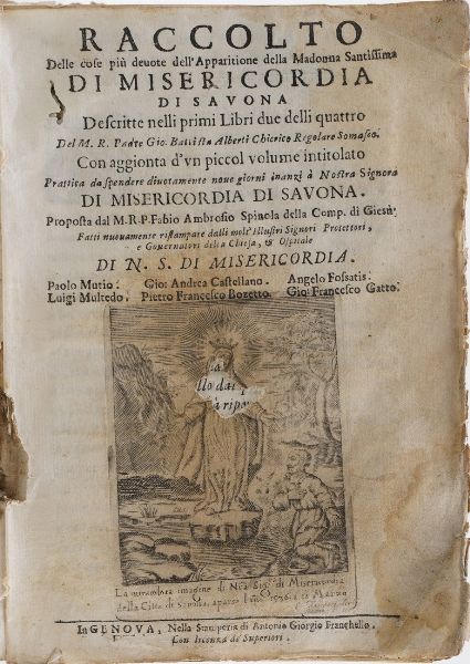 DAgostino Giustiniani. Castigatissimi Annali. Genova, Bellono 1537.  - Asta Libri Antichi - Associazione Nazionale - Case d'Asta italiane