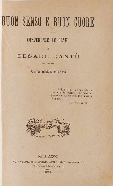 Marinelli Marc'Antonio Il terzo novissimo ossia l'inferno in terza rima d'un italiano. Italia 1826.  - Asta Libri Antichi - Associazione Nazionale - Case d'Asta italiane