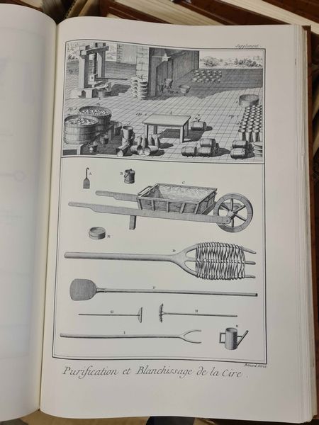 Diciotto volumi edizione anastatica a cura di Franco Maria Ricci Enciclopedie Diderot D'alambert  - Asta Libri Antichi - Associazione Nazionale - Case d'Asta italiane