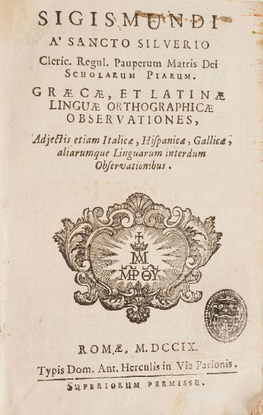 Laurentio Bulbulio Fasciculus Carminum...Roma, 1678  - Asta Libri Antichi - Associazione Nazionale - Case d'Asta italiane