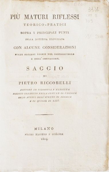 Piens Francesco Tractatus De Febribus in genere et specie...Genevae, Apud Samuelem de Tournes, 1689  - Asta Libri Antichi - Associazione Nazionale - Case d'Asta italiane