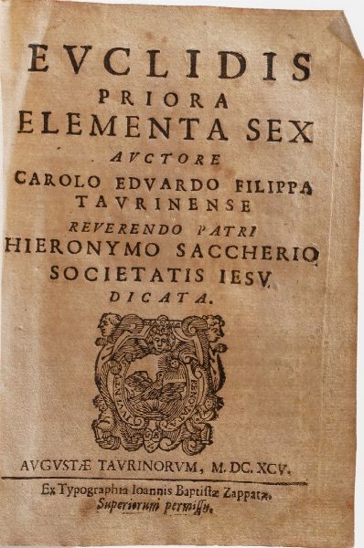 Publio Ovidio Nasone. Le Metamorfosi.. ridotte da Gi Andrea dell'Anguillara in ottava rima...Venezia, Conzani, 1677.  - Asta Libri Antichi - Associazione Nazionale - Case d'Asta italiane