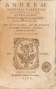 Raccolta di volumi miscellanei dal XVI al XVII sec. (Con ex libris silografico)  - Asta Libri Antichi - Associazione Nazionale - Case d'Asta italiane