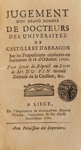 George de Backer Nouvelle logique courte et facile... Bruxelles 1704  - Asta Libri Antichi - Associazione Nazionale - Case d'Asta italiane