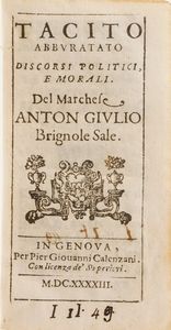 Iosephi Carpani Orationes... Roma, 1682  - Asta Libri Antichi - Associazione Nazionale - Case d'Asta italiane
