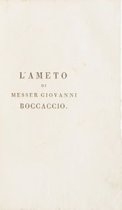 Lotto di quantit - Varia miscellanea VARIE Porta, Poesie scelte, Milano, Ferrario, 1837 Boccaccio, Ameto, Parma, Amoretti , 1802 Seneca, Trattato sopra la vita felice, Venezia, Santini, 1783 Ariosto, Orlando furioso, Milano, Treves, 1886 illustrato da Dor Virgilio Marone, Bucoliche, Genova, Giossi, 1810 Romagnosi, Progetto del codice di procedura penale, Prato, Guasti, 1858 Forcella, Spectacula, ossia Caroselli, Tornei..., Milano, Kantorowicz, 1896  - Asta Libri Antichi - Associazione Nazionale - Case d'Asta italiane