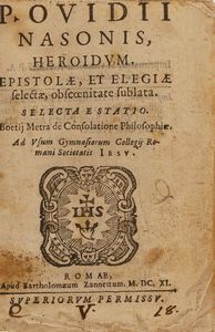 Iacobi Gretseri Rudimenta Linguae Grecae... Roma, 1629  - Asta Libri Antichi - Associazione Nazionale - Case d'Asta italiane