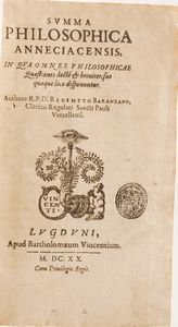 Gio Domenico Ottonelli Risposta al Quesito che male sia landare conversazione in casa di una persona poco modesta...Firenze 1645  - Asta Libri Antichi - Associazione Nazionale - Case d'Asta italiane