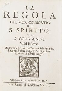 Bergamo-Edizioni di interesse bergamasco 15 opere di interesse bergamasco o stampate a Bergamo  - Asta Libri Antichi - Associazione Nazionale - Case d'Asta italiane