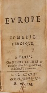 Francesco Loredano Ladamo... Venezia 1640  - Asta Libri Antichi - Associazione Nazionale - Case d'Asta italiane