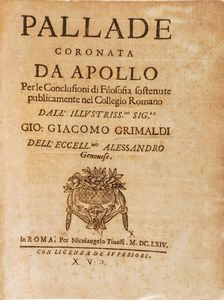 Francesco Cionacci Storia della beata Umiliana De Cerchi... Firenze 1682  - Asta Libri Antichi - Associazione Nazionale - Case d'Asta italiane