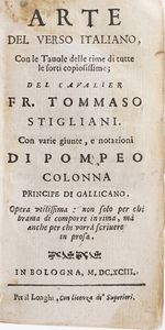 Sgualdi Vincenzo Repubblica di Lesbo ovvero della ragione di stato...Bologna,Heredi del Benacci, 1646  - Asta Libri Antichi - Associazione Nazionale - Case d'Asta italiane