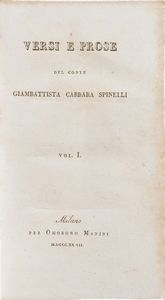 Monti Vincenzo In morte di Lorenzo Mascheroni, anno IX (1801)  - Asta Libri Antichi - Associazione Nazionale - Case d'Asta italiane