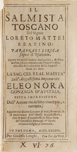 Ferrante Guisone La divina settimana... Venezia, 1601  - Asta Libri Antichi - Associazione Nazionale - Case d'Asta italiane