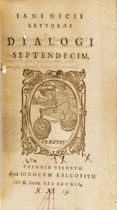 Enotro Pallanzio LEudamia favola pastorale...Roma 1717  - Asta Libri Antichi - Associazione Nazionale - Case d'Asta italiane