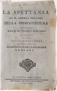 DAgostino Giustiniani. Castigatissimi Annali. Genova, Bellono 1537.  - Asta Libri Antichi - Associazione Nazionale - Case d'Asta italiane