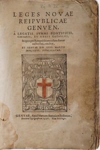 DAgostino Giustiniani. Castigatissimi Annali. Genova, Bellono 1537.  - Asta Libri Antichi - Associazione Nazionale - Case d'Asta italiane