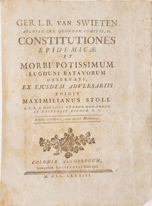 Piens Francesco Tractatus De Febribus in genere et specie...Genevae, Apud Samuelem de Tournes, 1689  - Asta Libri Antichi - Associazione Nazionale - Case d'Asta italiane