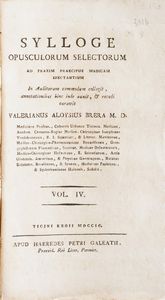 Piens Francesco Tractatus De Febribus in genere et specie...Genevae, Apud Samuelem de Tournes, 1689  - Asta Libri Antichi - Associazione Nazionale - Case d'Asta italiane