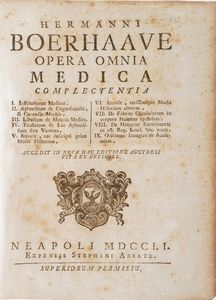 Piens Francesco Tractatus De Febribus in genere et specie...Genevae, Apud Samuelem de Tournes, 1689  - Asta Libri Antichi - Associazione Nazionale - Case d'Asta italiane