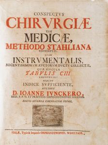 Piens Francesco Tractatus De Febribus in genere et specie...Genevae, Apud Samuelem de Tournes, 1689  - Asta Libri Antichi - Associazione Nazionale - Case d'Asta italiane