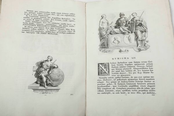 Padova, tipografia del seminario, 1732 Numismata Virorum Illustrium ex Barbadica Gente  - Asta Stampe, Vedute e Carte Geografiche - Associazione Nazionale - Case d'Asta italiane