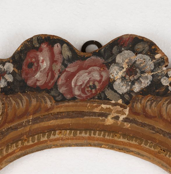 Cornice in legno intagliato e dipinto a tempera. XVIII secolo  - Asta Cornici Antiche - Associazione Nazionale - Case d'Asta italiane