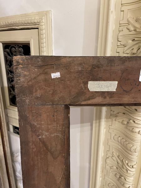 Cornice a cassetta in legno ebanizzato con racemi dorati. Toscana XVII secolo  - Asta Cornici Antiche - Associazione Nazionale - Case d'Asta italiane