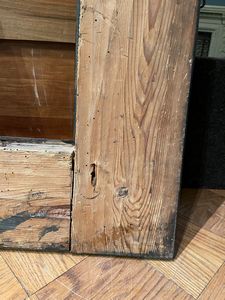 Cornice guilloch in legno ebanizzato, XVIII secolo  - Asta Cornici Antiche - Associazione Nazionale - Case d'Asta italiane