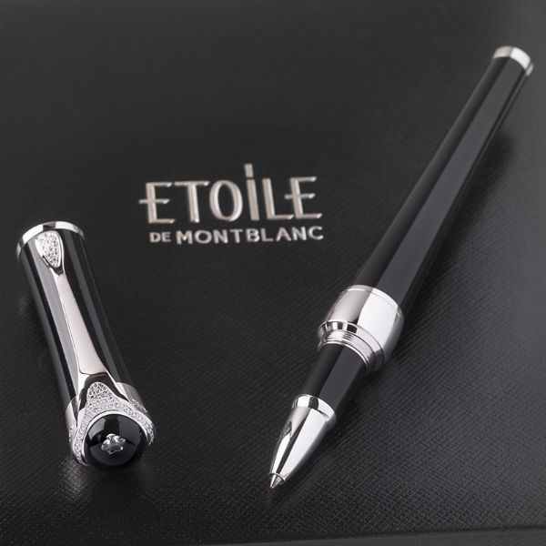 MONTBLANC : MONTBLANC ETOILE PRECIEUSE PENNA ROLLERBALL  - Asta OROLOGI E PENNE - Associazione Nazionale - Case d'Asta italiane