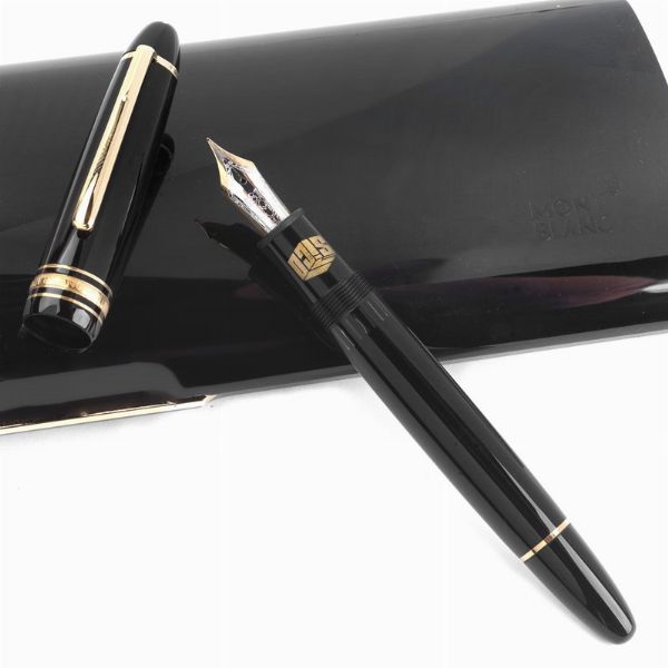 MONTBLANC : MONTBLANC MEISTERSTÜCK N. 146 PENNA STILOGRAFICA  - Asta OROLOGI E PENNE - Associazione Nazionale - Case d'Asta italiane