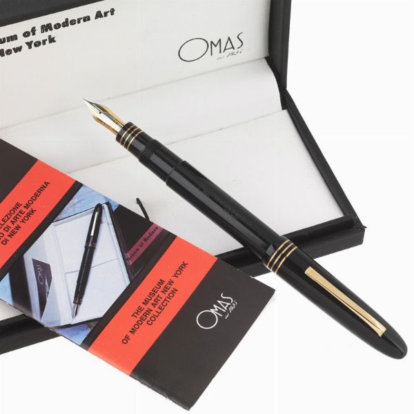 OMAS : OMAS M.O.M.A. MUSEUM OF MODERN ART PENNA STILOGRAFICA  - Asta OROLOGI E PENNE - Associazione Nazionale - Case d'Asta italiane