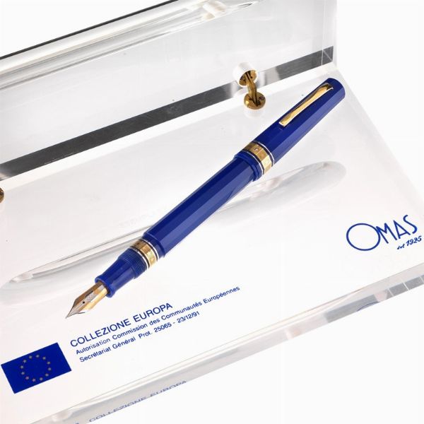 OMAS : OMAS COLLEZIONE EUROPA PENNA STILOGRAFICA EDIZIONE LIMITATA N. 1009/3500  - Asta OROLOGI E PENNE - Associazione Nazionale - Case d'Asta italiane