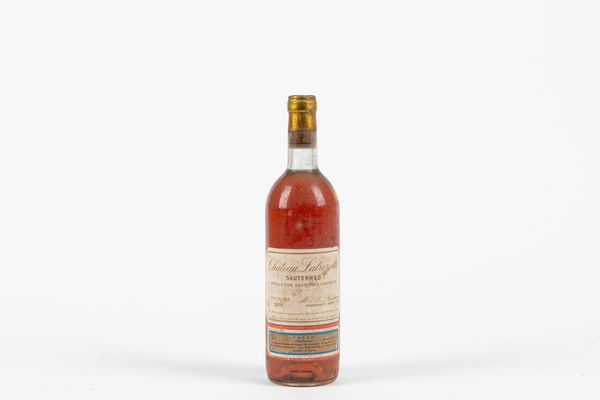 FRANCIA : Bernard Magrez Chateau Latrezotte, Sauternes 1978  (1 BT)  - Asta Vini e Distillati - Associazione Nazionale - Case d'Asta italiane