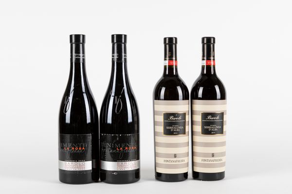 Langhe : Selezione Barolo Fontanafredda 2002 (2 BT), 2014 (2 BT)  - Asta Vini e Distillati - Associazione Nazionale - Case d'Asta italiane