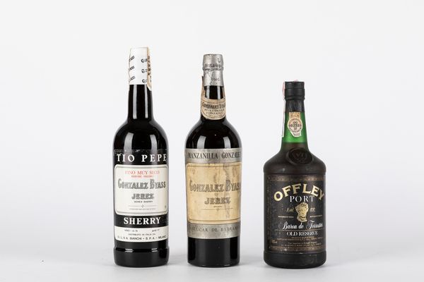 Selezione Sherry e Porto (3 BT)  - Asta Vini e Distillati - Associazione Nazionale - Case d'Asta italiane