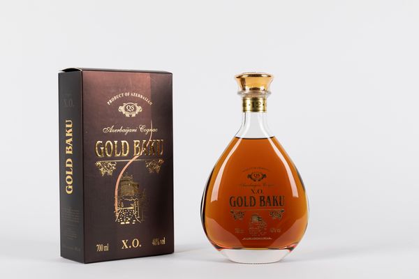 Azerbagian : Gold Baku Cognac XO (1 BT)  - Asta Vini e Distillati - Associazione Nazionale - Case d'Asta italiane
